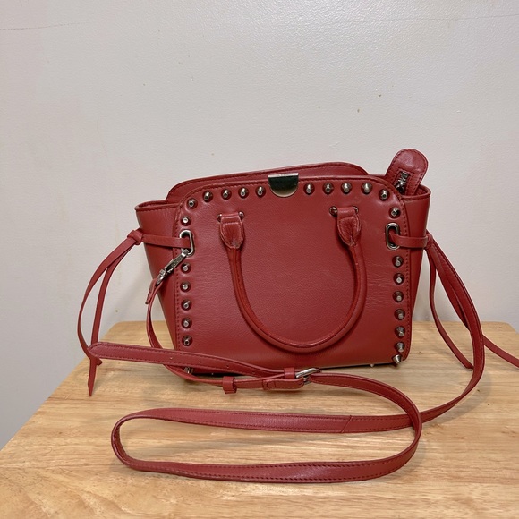 Sorial- Red shoulder bag. - Picture 3 of 4